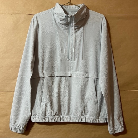 Lululemon | Pack Light Pullover *Packable Half Zip Sweatshirt Ocean Air Size 4 - Picture 1 of 14